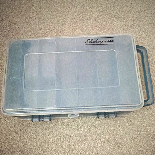 Shakespeare clear blue plastic - clear/blue,