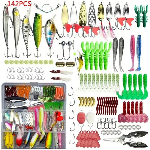 Fishing lure kit set 409pcs - kit, 83-409pcs