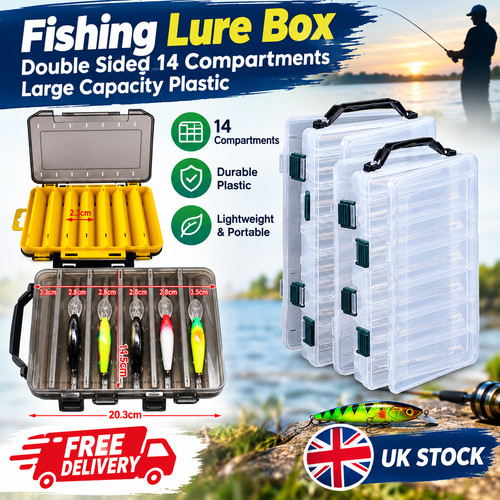 Fishing lure box - lure, double