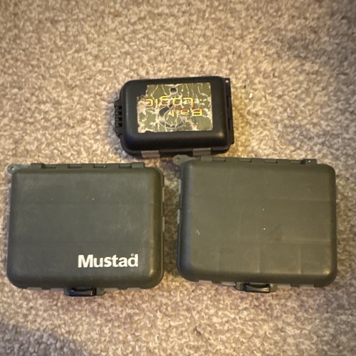 Mustad hard plastic tackle box - mustad,