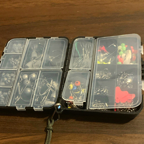 Plastic tackle box - plastic,
