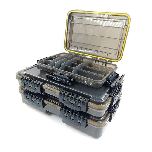 Waterproof fishing tackle box - tackle,