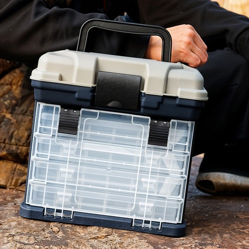 Fishing tackle box portable - fishing,