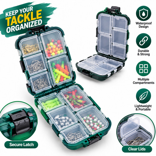 Fishing tackle box - tackle,