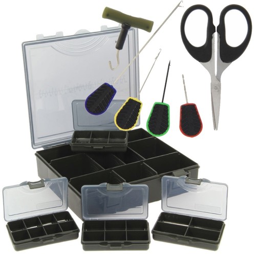 Fishing tackle box with - tackle, 4