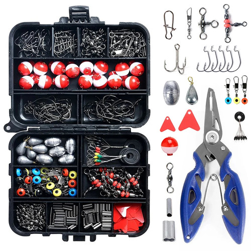 263pcs fishing tackle box - tackle, set