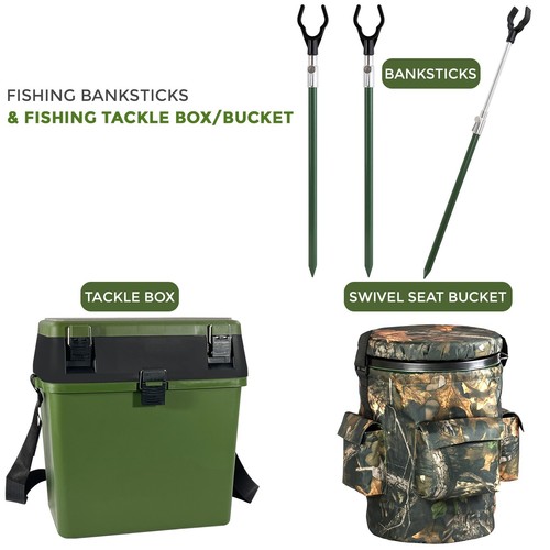 Tackle box seat bucket - bucket, for