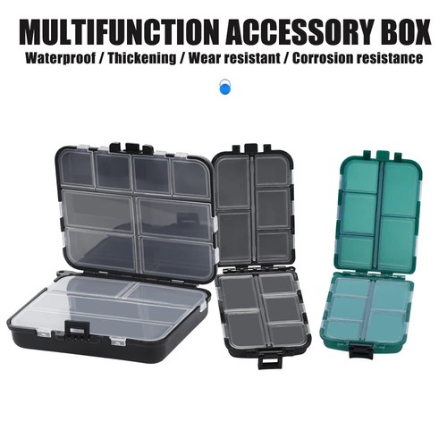 Fishing tackle box double - fishing,